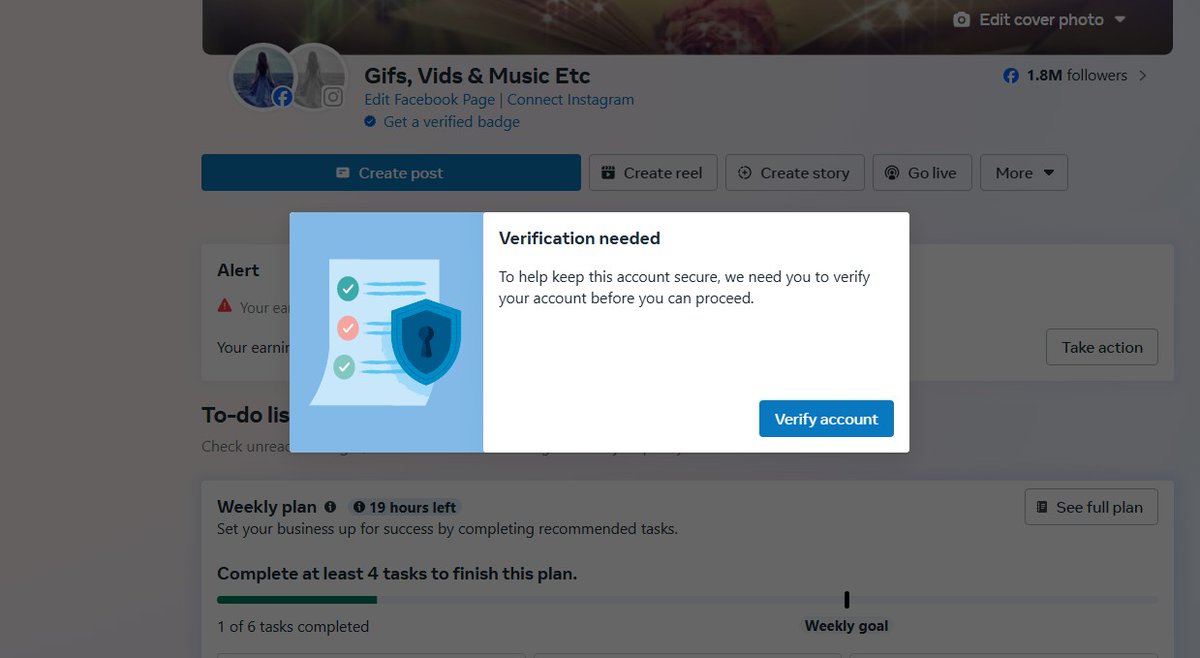 Arrethusa's tweet photo. @MetaNewsroom @oakley @Meta #MetaNewsroom  #facebooksupport @facebook @Meta @support_fb  @MetaSupport  Why won't you fix my fb page when I have OVER a million followers? I keep getting this stupid verification request and I've sent you my credentials a gazillion times already. I refuse to do it yet again. https://t.co/ryI3MIbuXt