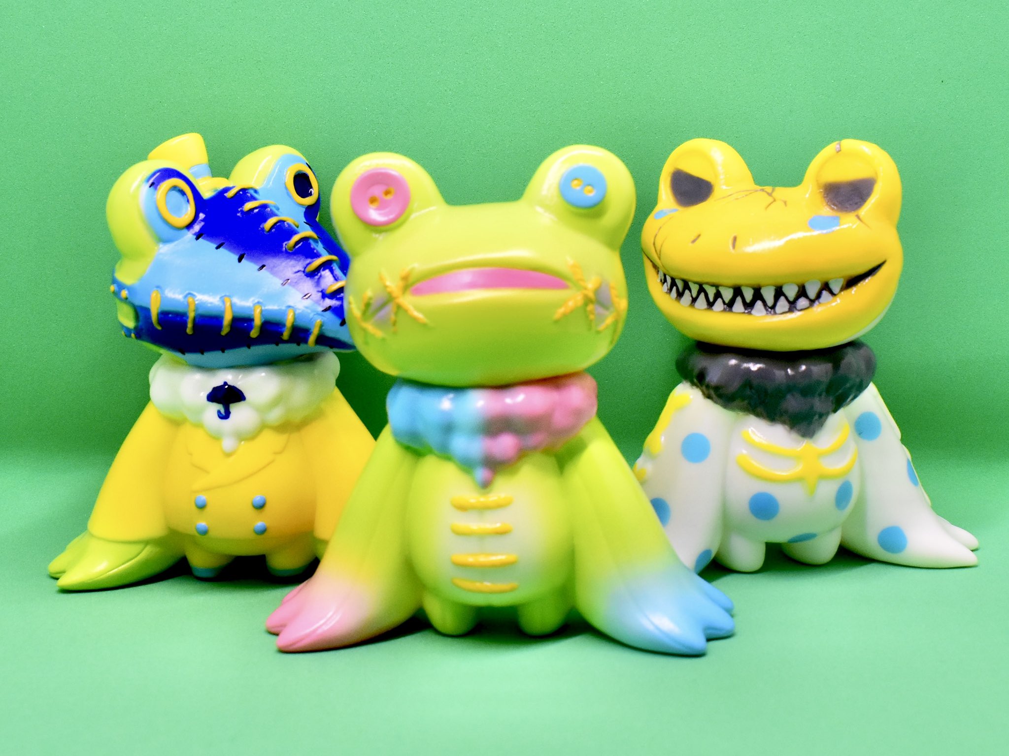 オリオン様専用 Elfrog工房さんのオリジナルキャラクター ソフビ