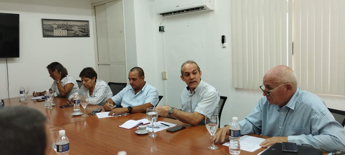 Recibimos a Ana Teresa Igarza, Directora General de Zona Especial de Desarrollo #Mariel y evaluamos contribución de <a href="/citmacuba/">Ministerio de Ciencia, Tecnología y Medio Ambiente</a> al éxito de este relevante esfuerzo de <a href="/GobiernoCuba/">Gobierno Cuba 🇨🇺</a> para promover inversión extranjera en #Cuba como fuente de crecimiento económico e #innovación