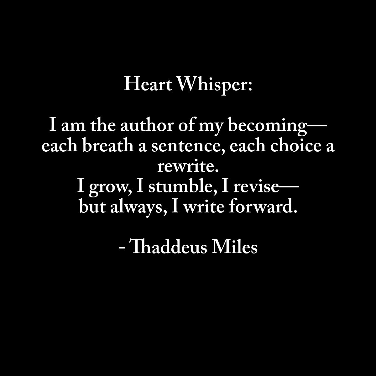 Say It With Me Saturday
Some days we forget the power we hold in simply becoming.
Today, let this whisper guide your breath and your next step.

Have a great weekend!