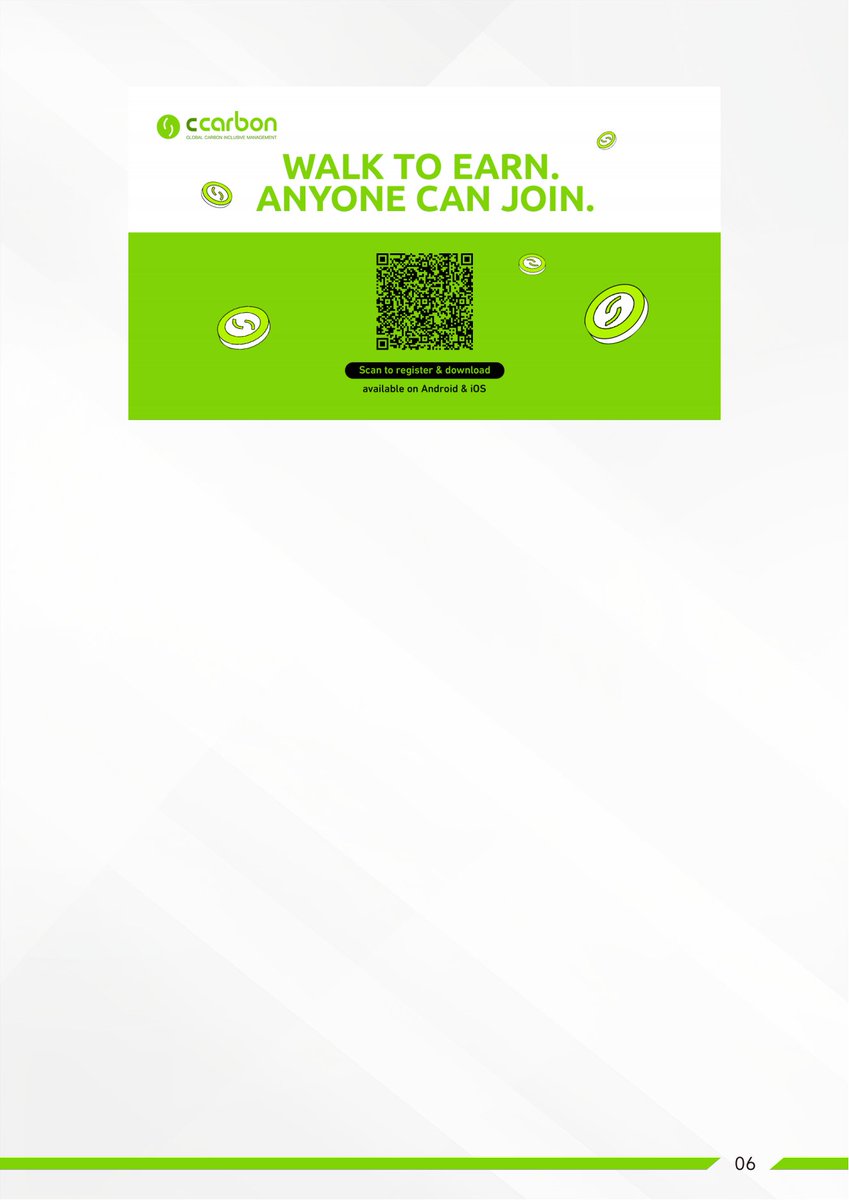CCarbonen's tweet photo. 📗 CCarbon Green Book (Pages 5–8) just dropped!
✅ Learn how to stay updated
✅ How to download the app
✅ Tokenomics deep dive
✅ OTC trading step-by-step
Explore the engine behind green Web3.
#CCarbon #GreenBook #TokenEconomy #Web3 #Sustainability #RWA #CarbonCredits https://t.co/3oxf7jgkmV