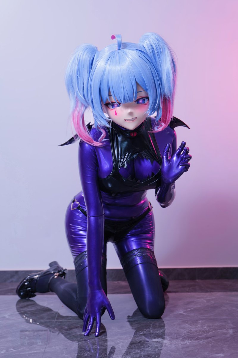 抓住你喽～
摄影：<a href="/KUTE_image/">KUTE</a> 
#kigurumi #latex