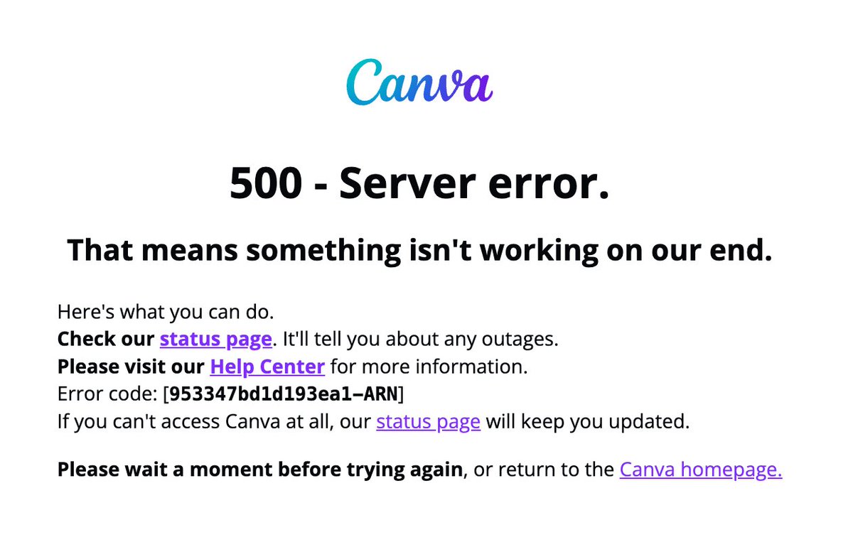 😨 <a href="/canva/">Canva</a> 503 - Server error!