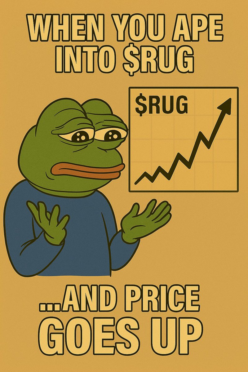 RugCoin_pull's tweet image. Big thanks to everyone supporting the journey so far 🙌
The community is growing, the energy is rising — and we’re working hard behind the scenes on fresh actions and a smooth release.
Let’s keep it rolling. 🚀💥

#RUGSeason #CryptoCommunity #Web3Builders