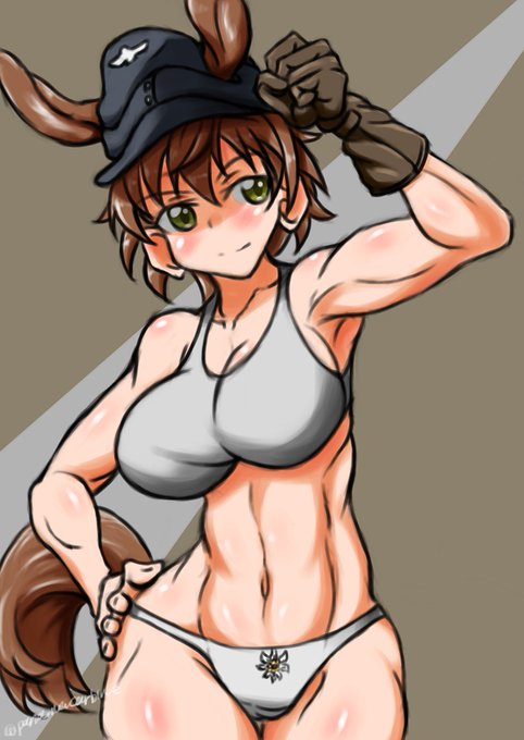 keyboardnoobさん (@keyboardnoob1)
のオリジナル陸戦ウィッチ💪😼プリチービッグマッスル 