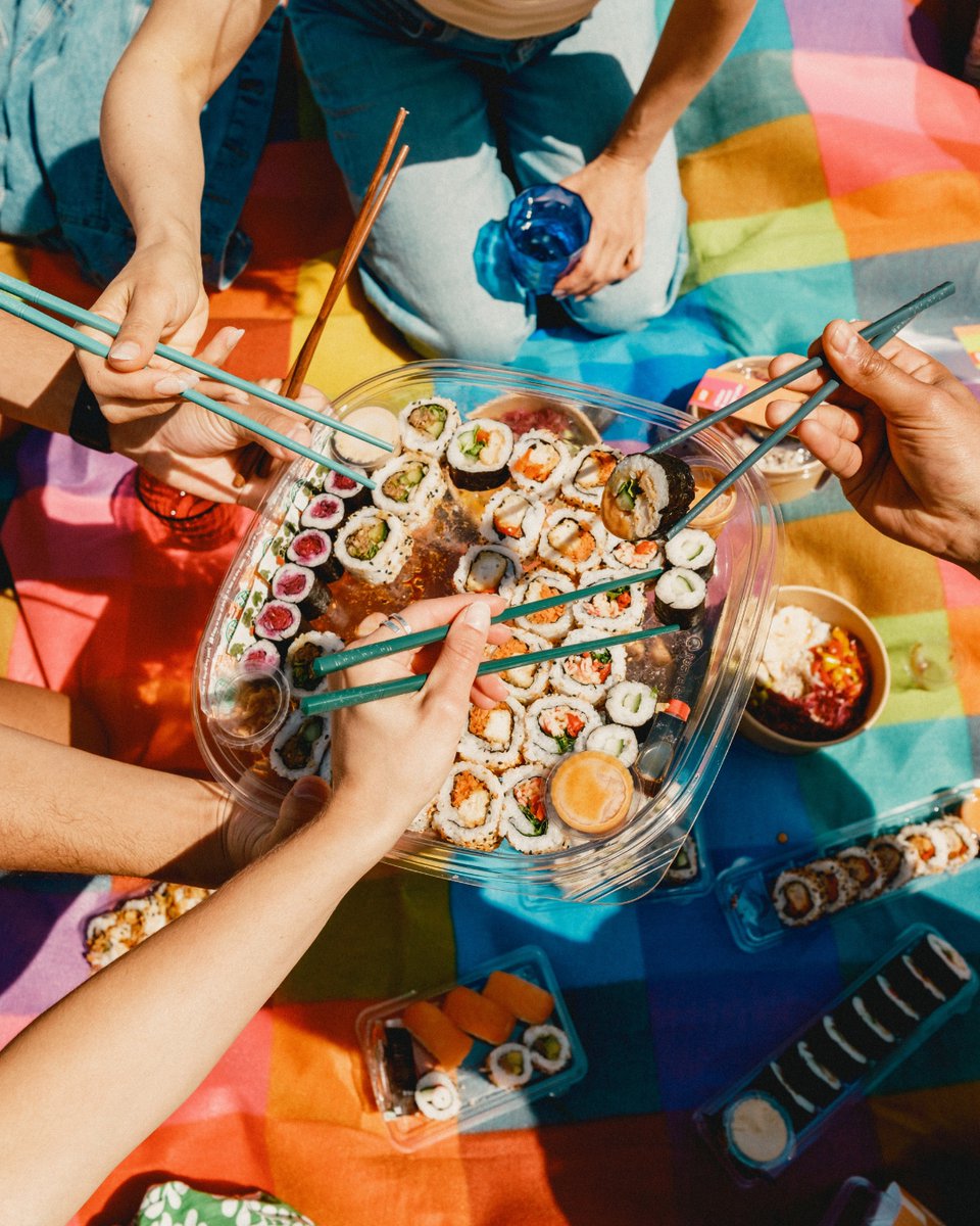 YO! (@yosushi) on Twitter photo Say hello to summer with a sushi picnic☀️ Choose from 7 platters all available for pre-order <a href="/sainsburys/">Sainsbury's</a> Say hello to summer with a sushi picnic☀️ Choose from 7 platters all available for pre-order <a href="/sainsburys/">Sainsbury's</a>