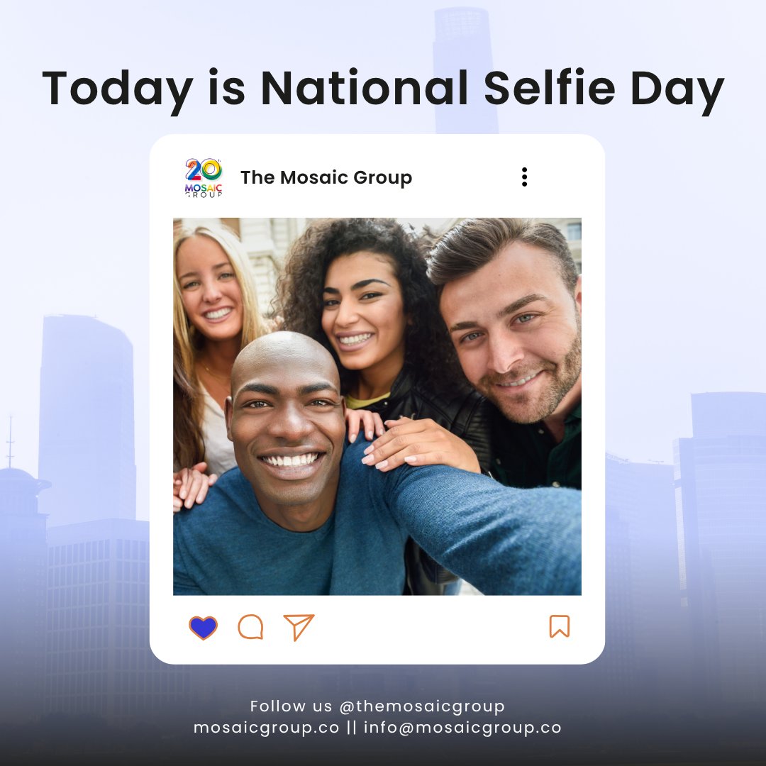 📸 Happy National Selfie Day! Whether it’s a smile, a silly face, or just you in the moment, today’s about owning it. 

#NationalSelfieDay