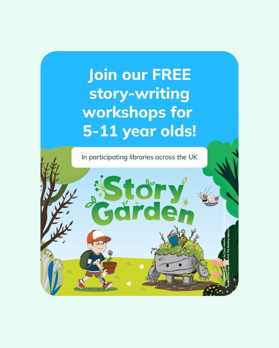 The #SummerReadingChallenge is here! 🎉
From 21 June to 30 September, children aged 4 to 11 can enjoy free activity books in Explore centres and writing workshops in participating libraries across the UK.

Pop in and keep young minds buzzing this summer! 🐝