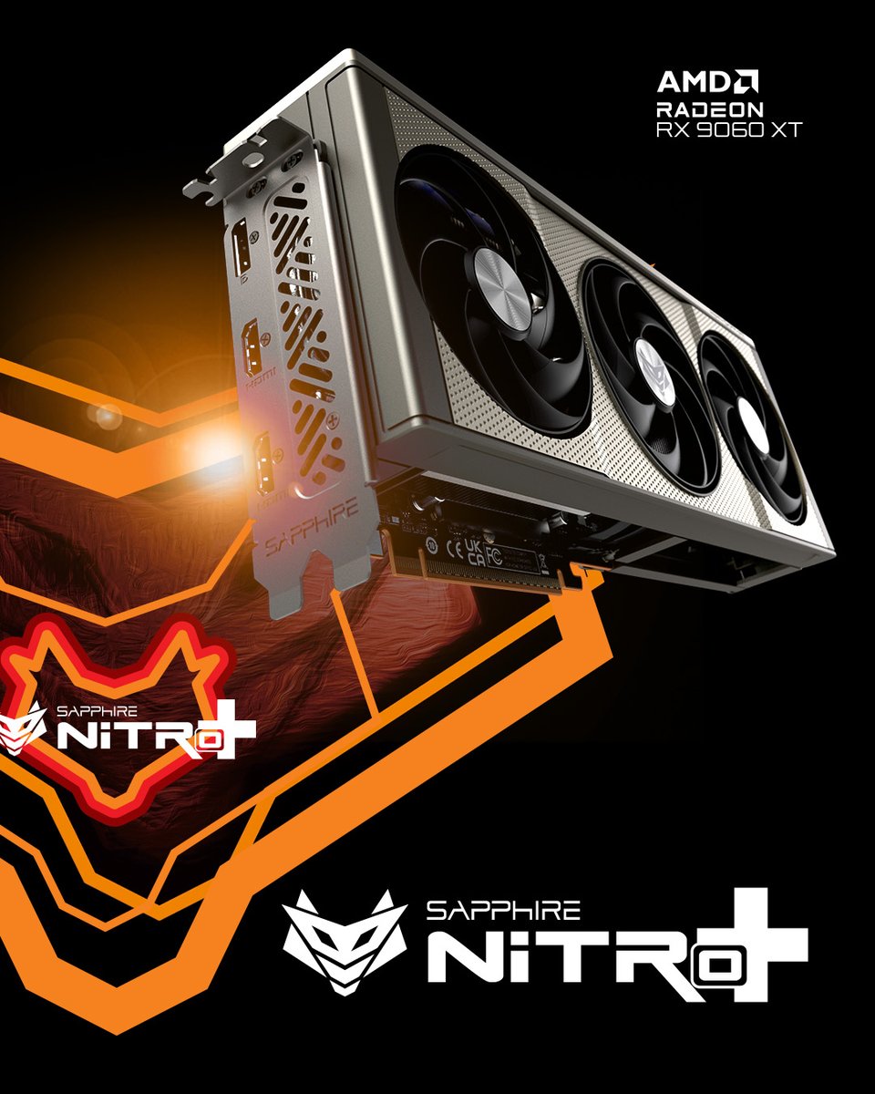 Get everything you need for incredible gaming with our SAPPHIRE NITRO+ AMD Radeon RX 9060 XT
.
.
#GPU #graphicscard #AMD #Radeon #gaming #hardware