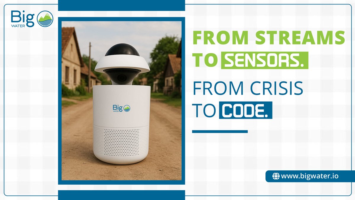 When we started BigWater, it wasn’t to build "another protocol."

It was because we saw villagers drinking from the same stream their cattle used.

Clean water was a luxury. Tracking who helped was impossible.

Now?

Bigwater's DEPIN devices purify air for you and let YOU provide