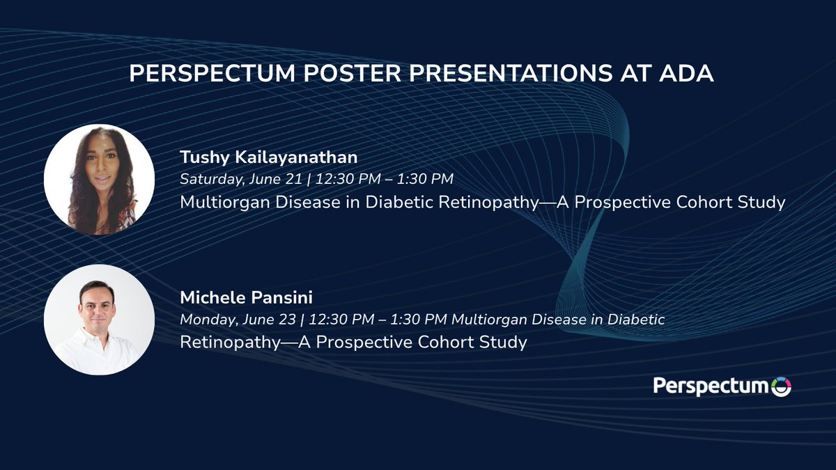 Day 2 of #ADA2025 and we’re reflecting on the power of seeing the whole patient.

At Perspectum, we champion a whole-body approach to diabetes care because true metabolic health goes far beyond glucose control. Our non-invasive imaging tools help reveal what’s happening across