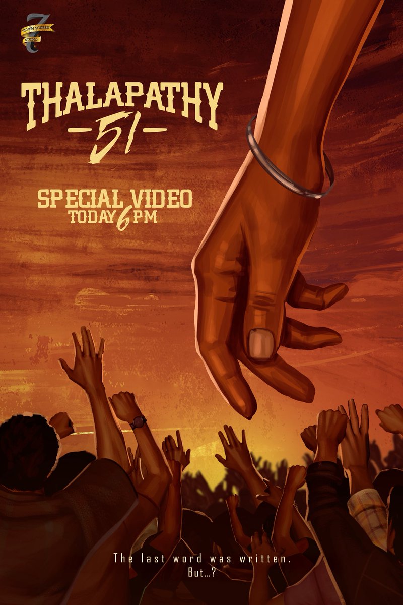 A birthday special for our <a href="/actorvijay/">Vijay</a> sir, drops at 6pm

#HBDThalapathyVijay 

Youtube Premiere : youtu.be/7psKE3dVgEQ