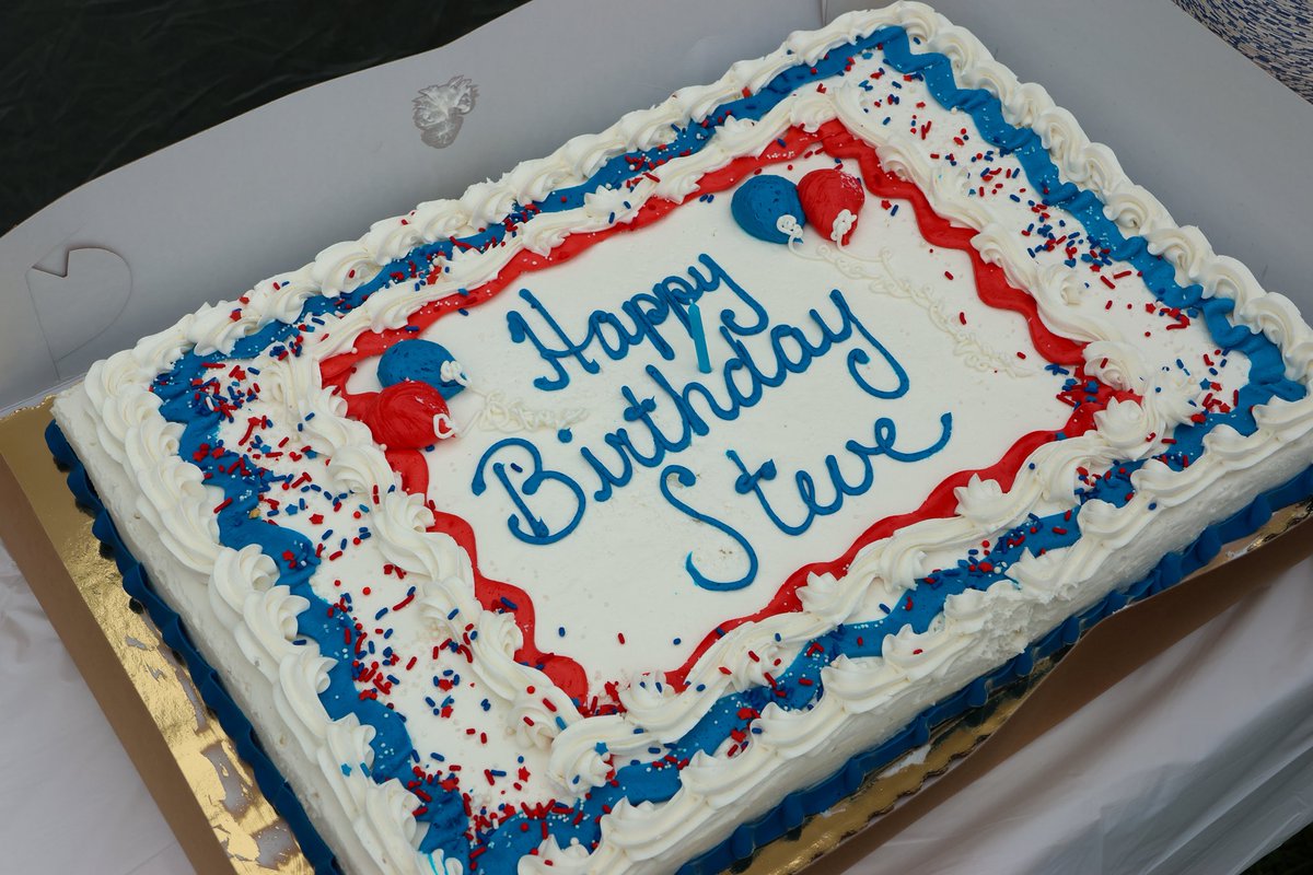 Not many people know that my birthday happens to fall the day after Primary Day — so it was extremely kind of our hosts to surprise me with a cake last night. 

They say not to share your birthday wish, but you can probably guess mine.