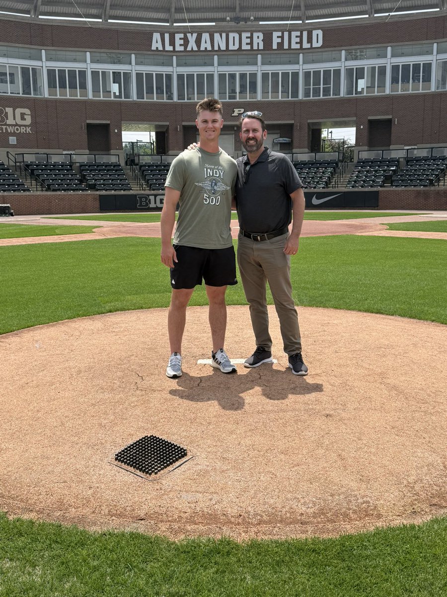 Excited to announce my commitment to Purdue University for my final year of college baseball!!!
