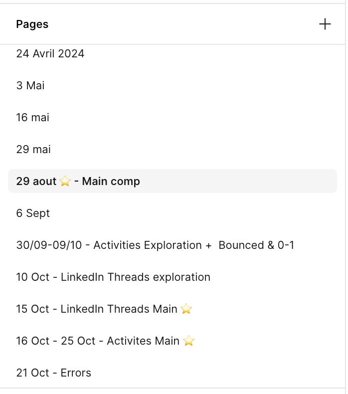 SeanTiffonnet's tweet image. To the designer that was there before I joined, we will never be friends because of how you organized the pages in previous Figma files..