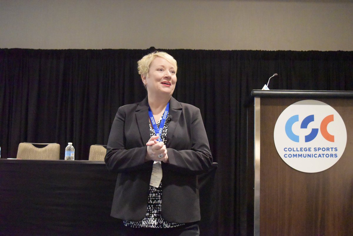d3sida's tweet image. Thank you @DawnDugle for presenting the Efficiency Playbook that focuses on content management for @CollSportsComm 

Find your Content Champions!