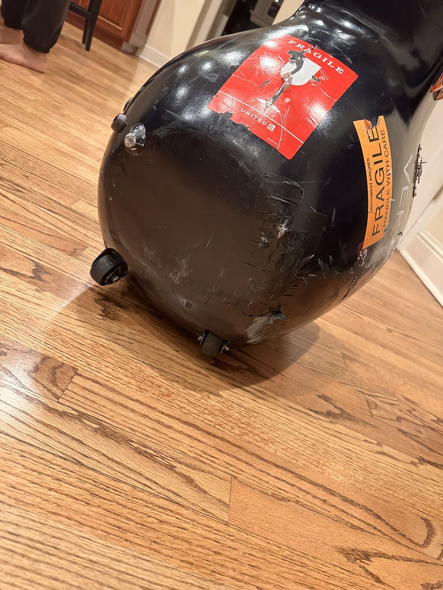 Another Southwest Nightmare

I flew in from Phili to St Louis in the Sunday 7:05am flight. Usually, I pay 200$ for oversize, for the Veena. The Veena didn’t arrive in St Louis, and upon enquiring they casually say it wasn’t loaded in Phili, and said it would reach at the 12:45pm