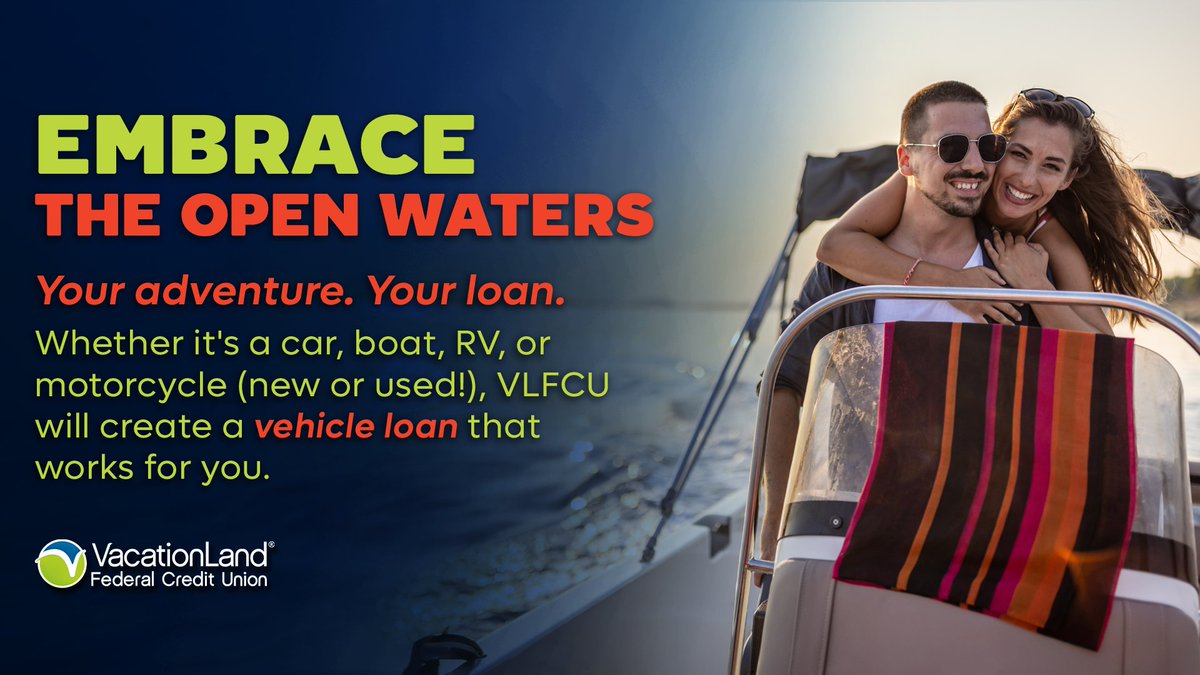 Ready to make waves? 🌊 VLFCU offers fantastic solutions for both new boat loans 🛥️ and refinancing existing boat loans. We understand your passion for the water, and we're dedicated to helping you achieve your boating dreams with affordable financing.
vlfcu.org/personal/loans…