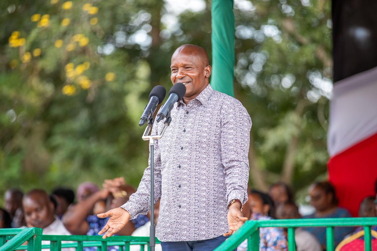 jmueke's tweet photo. The empowerment of women, youth, Jua Kali artisans and Boda Boda SACCOs in Kitui Central today is a game-changer that will uplift livelihoods and unlock local economic potential.

I extend my gratitude to H.E. President @WilliamsRuto and Deputy President Prof. @KindikiKithure for giving the people of Kitui this opportunity, which aligns squarely with the Government’s Bottom-Up Economic Transformation Agenda (BETA).

As Government, we remain fully committed to transforming lives and ensuring that no one is left behind.