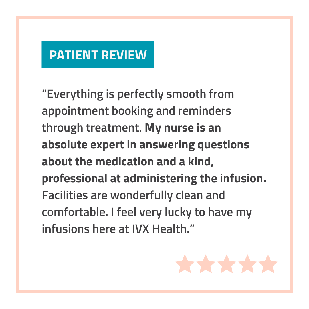 IVXHealth's tweet photo. At IVX Health, our goal is to redefine the traditional infusion experience. Our expertly trained team of NPs and RNs are always ready to welcome you with a smile and provide an exceptional, world-class clinical experience.

#ivxhealth #infusioncenter #infusion https://t.co/64Hlu6TCih