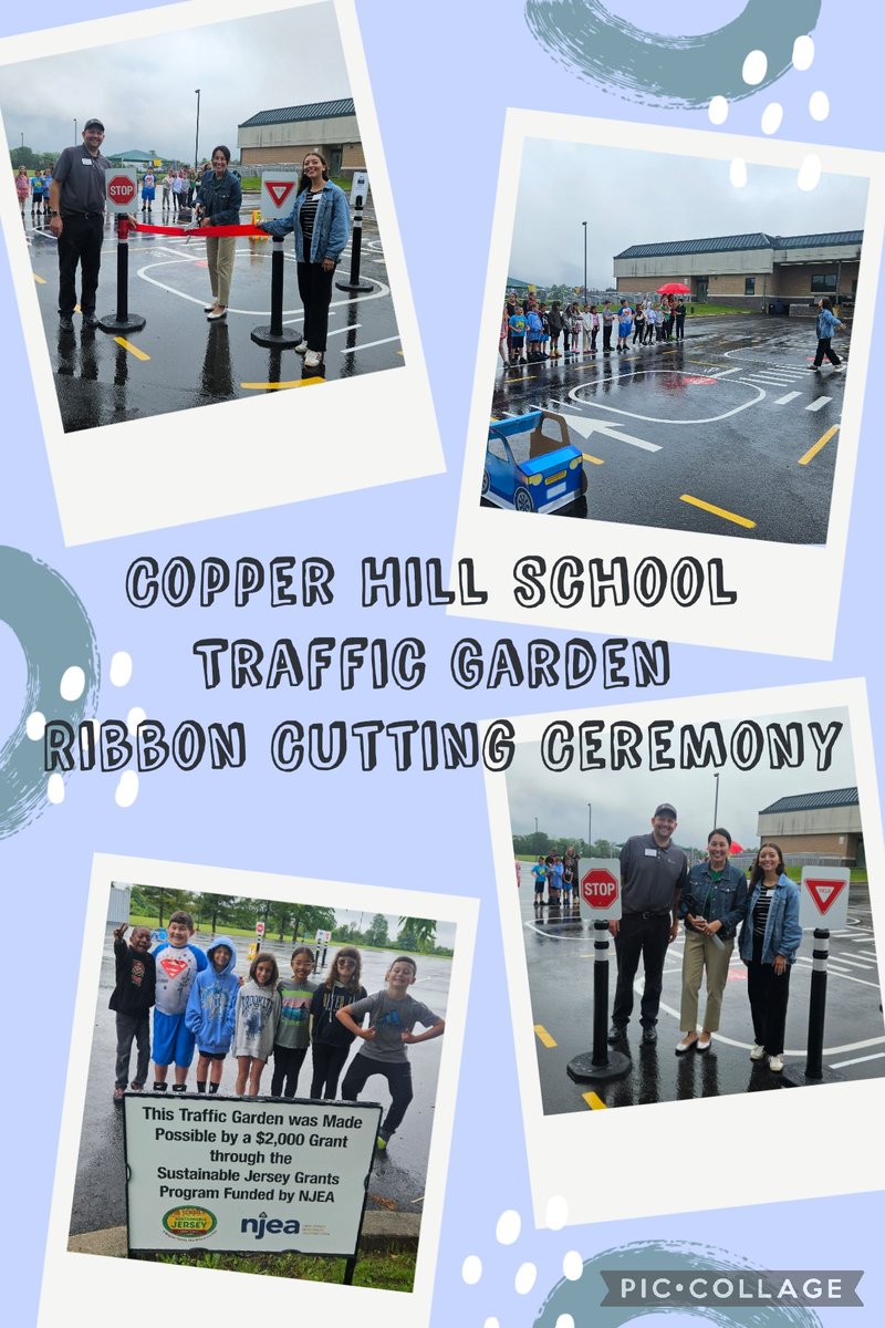 Tania Kelly (@taniakelly_vp) on Twitter photo Not even rain could keep us from officially opening up our <a href="/CopperHillES/">Copper Hill</a> Traffic Garden today! HUGE thanks to the <a href="/SJ_Schools/">Sustainable Jersey for Schools</a> Grant Program funded by <a href="/NJEA/">NJEA</a> & our friends at GoHunterdon for making this possible. Principal <a href="/JLockettTeach/">Jesse Lockett</a> & I are thrilled for our school community!π Not even rain could keep us from officially opening up our <a href="/CopperHillES/">Copper Hill</a> Traffic Garden today! HUGE thanks to the <a href="/SJ_Schools/">Sustainable Jersey for Schools</a> Grant Program funded by <a href="/NJEA/">NJEA</a> & our friends at GoHunterdon for making this possible. Principal <a href="/JLockettTeach/">Jesse Lockett</a> & I are thrilled for our school community!π