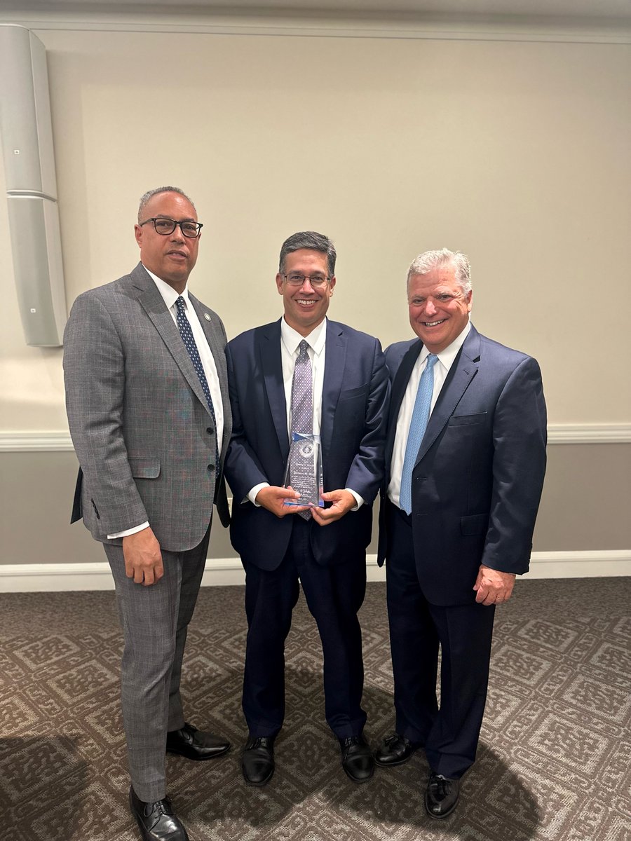 Executive Office of Public Safety and Security (@eopss) on Twitter photo Last week, Secretary Reidy was deeply honored to receive the Daniel F. Conley Award at the “Suffies,” the annual awards ceremony of the <a href="/SCDAONews/">District Attorney Kevin Hayden</a>.
The award recognizes SCDAO alumni who have distinguished themselves in the office and have gone on to build exemplary careers after Last week, Secretary Reidy was deeply honored to receive the Daniel F. Conley Award at the “Suffies,” the annual awards ceremony of the <a href="/SCDAONews/">District Attorney Kevin Hayden</a>.
The award recognizes SCDAO alumni who have distinguished themselves in the office and have gone on to build exemplary careers after