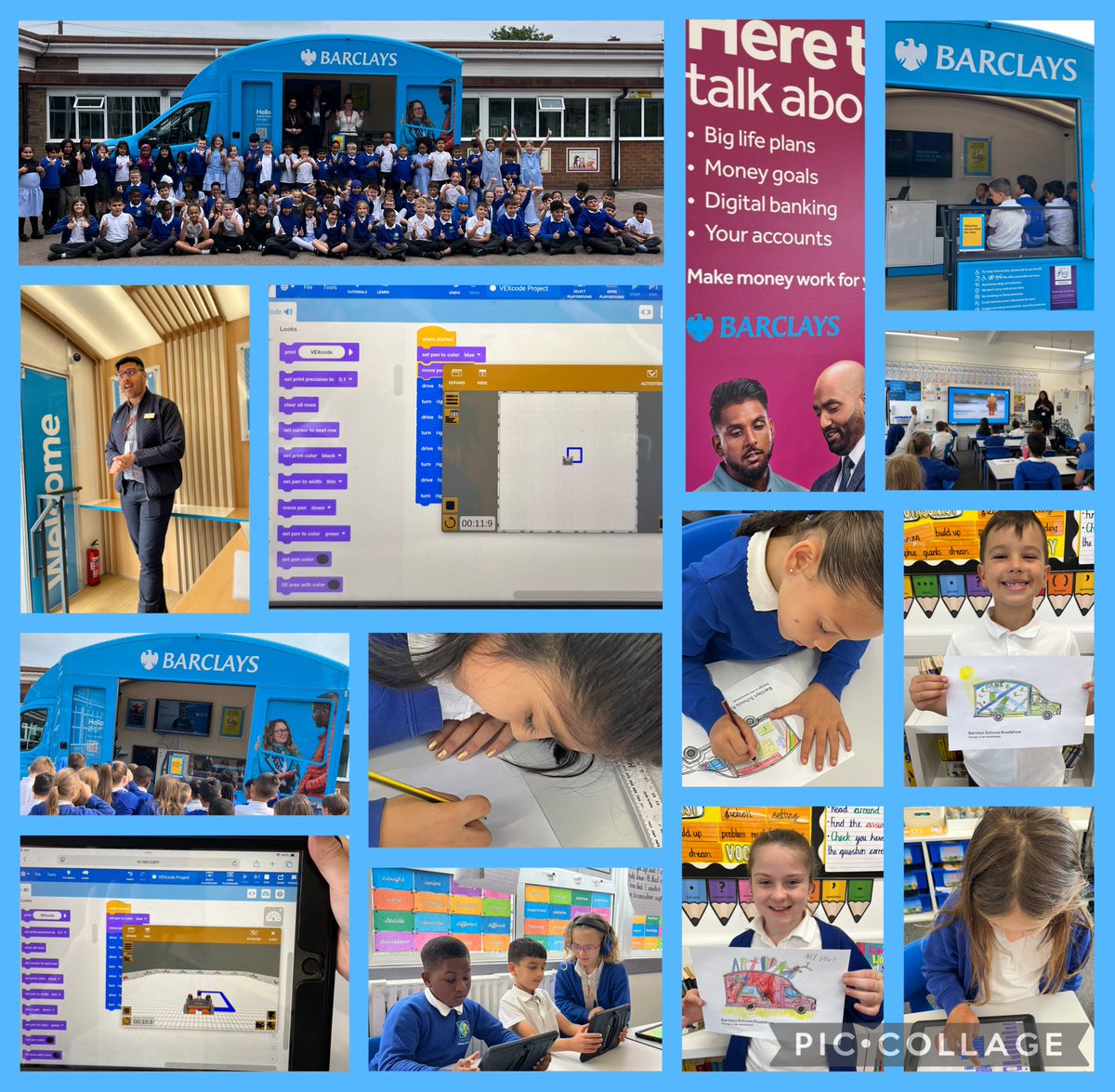 Samantha Hudson (@lfp_mrsh) on Twitter photo Year 3 were lucky to welcome the team from Barclays Bank today! They explored the Barclays bus, learned about budgeting and even tried out some coding. A fantastic session full of real-life skills for the future! 💡💰💻 #LFP3MC <a href="/LLF_DHT/">Mr. White DHT </a> <a href="/LFP_MCollis/">Miss Collis</a> <a href="/LLF_Dep/">Miss Francois</a> <a href="/Lea_Forest_Lift/">Lift Lea Forest - Official Account</a> Year 3 were lucky to welcome the team from Barclays Bank today! They explored the Barclays bus, learned about budgeting and even tried out some coding. A fantastic session full of real-life skills for the future! 💡💰💻 #LFP3MC <a href="/LLF_DHT/">Mr. White DHT </a> <a href="/LFP_MCollis/">Miss Collis</a> <a href="/LLF_Dep/">Miss Francois</a> <a href="/Lea_Forest_Lift/">Lift Lea Forest - Official Account</a>