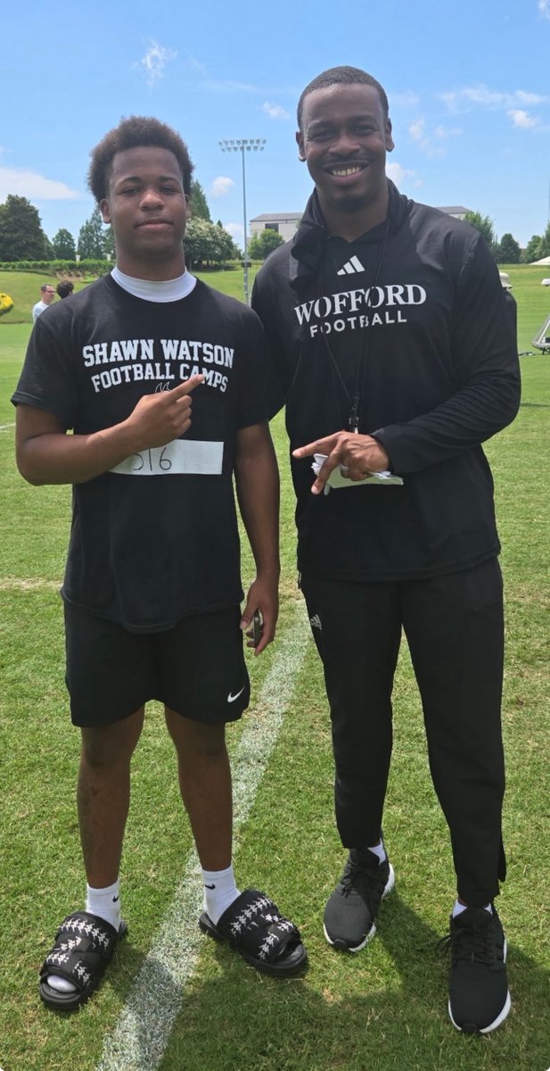Jordan “Juice” Blassingame (@juiceworld2k) on Twitter photo #AGTG Blessed to received my first D1 offer from <a href="/Wofford_FB/">Wofford Football</a>. Thank you <a href="/WatsonShawn1/">Shawn Watson</a> <a href="/CoachWatson_24/">Devin Watson</a> <a href="/CoachNapoleon/">Brandon Napoleon</a> <a href="/CoachRoyston/">Dustin Royston</a> and <a href="/thomas_liebenow/">Thomas Liebenow</a> for a great camp! #AGTG Blessed to received my first D1 offer from <a href="/Wofford_FB/">Wofford Football</a>. Thank you <a href="/WatsonShawn1/">Shawn Watson</a> <a href="/CoachWatson_24/">Devin Watson</a> <a href="/CoachNapoleon/">Brandon Napoleon</a> <a href="/CoachRoyston/">Dustin Royston</a> and <a href="/thomas_liebenow/">Thomas Liebenow</a> for a great camp!