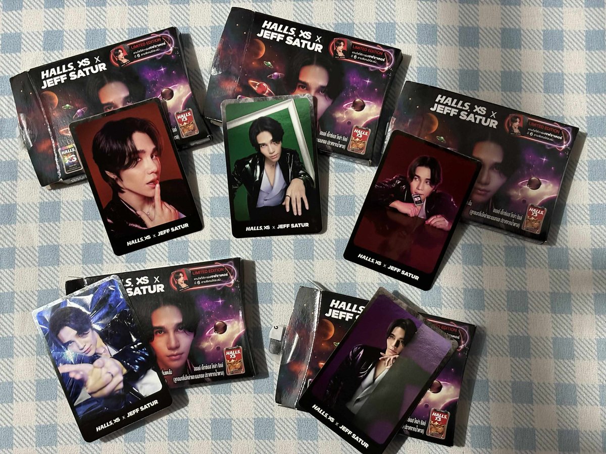限定 【 Jeff Satur 】x HALLS. XS キャンディー トレカ HALLS x JEFF SATUR 限定カード付き - メルカリ