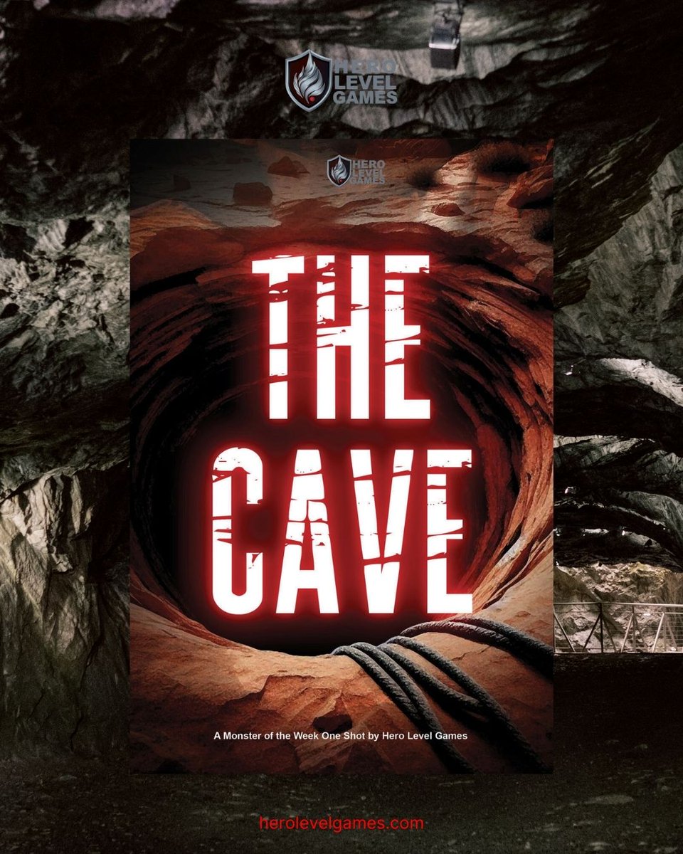 Distress signal received. 

Your mission: recover the data. Maybe survivors. 

Explore The Cave, Monster of the Week One-shot.

#IndieTTRPG #MOTW #HorrorGames #RPGHorror
herolevelgames.com/the-cave/