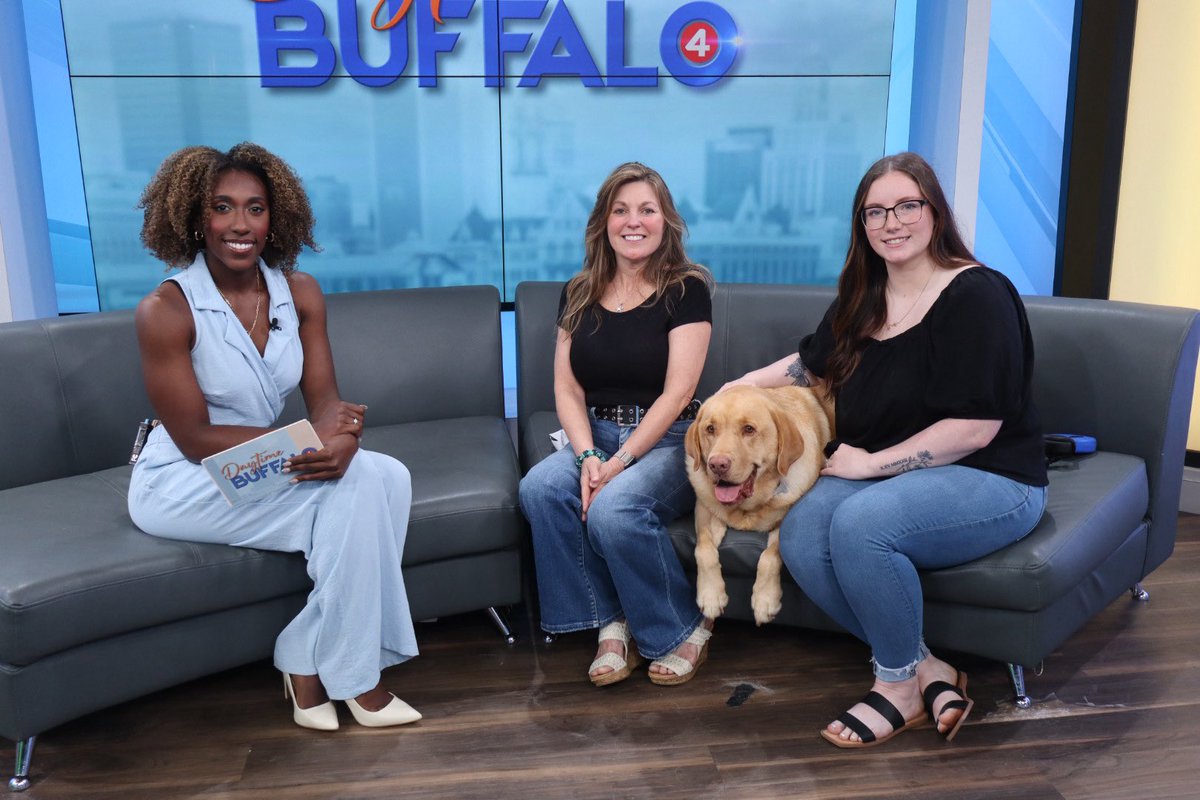Today on #daytimebuffalo we have everything from cottage cheese recipes to canine aqua therapy! Tune in at 3 pm on Channel 4!