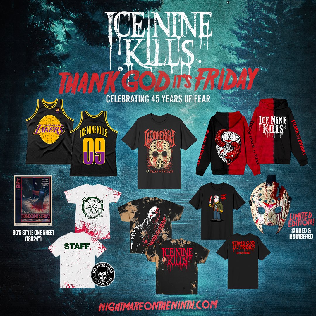 Thank God It’s (Monday)! 🔪🪓 Celebrating 45 Years of Fear at Crystal Lake w/ this month’s NightmareOnTheNinth.com 🛶