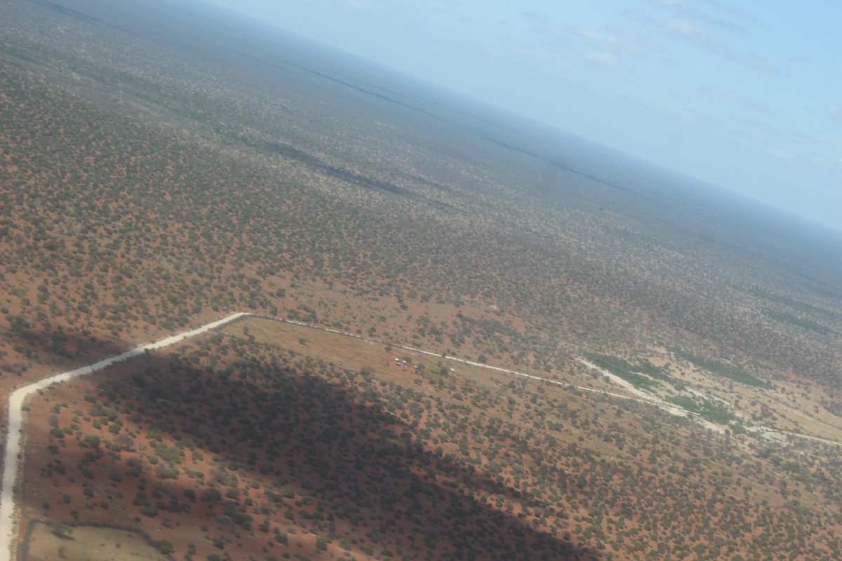 NATIONAL WILDLIFE CENSUS (2024-2025) UPDATES: Day three of the Garissa-Wajir aerial sample survey, spearheaded by the Institute, State Department of Wildlife, Kenya Wildlife Service (KWS), Kenya Forest Service (KFS), Department of Resource Survey and Remote Sensing (DRSRS),  and
