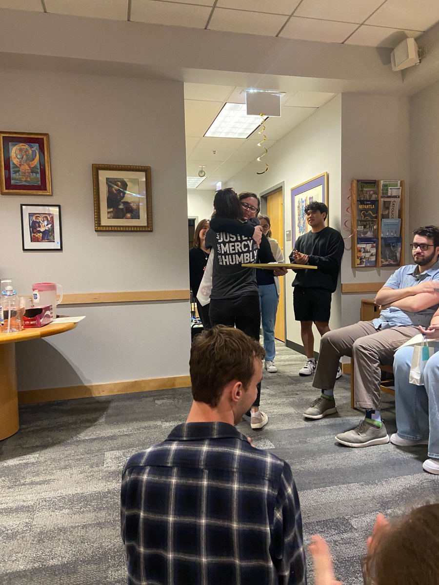 depaulccm's tweet photo. Congraduations to all our seniors completing their undergrad this year! We came together as a community last week to reminisce, share some anecdotes, and hear advice from our seniors while praying over their success in future endeavors! https://t.co/HkdB6pNEE8
