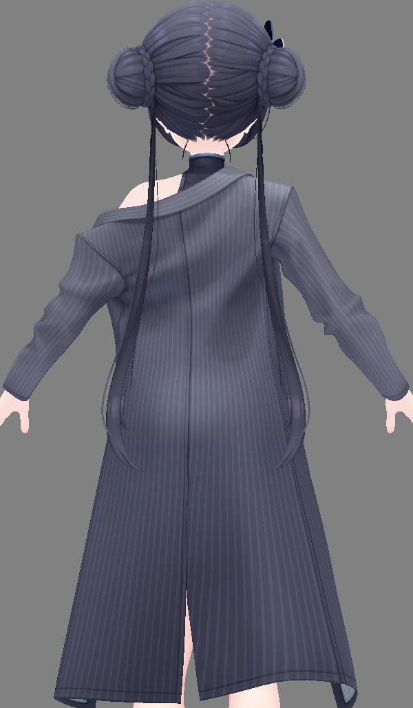 コートのテクスチャもいい感じになってきた気がする。