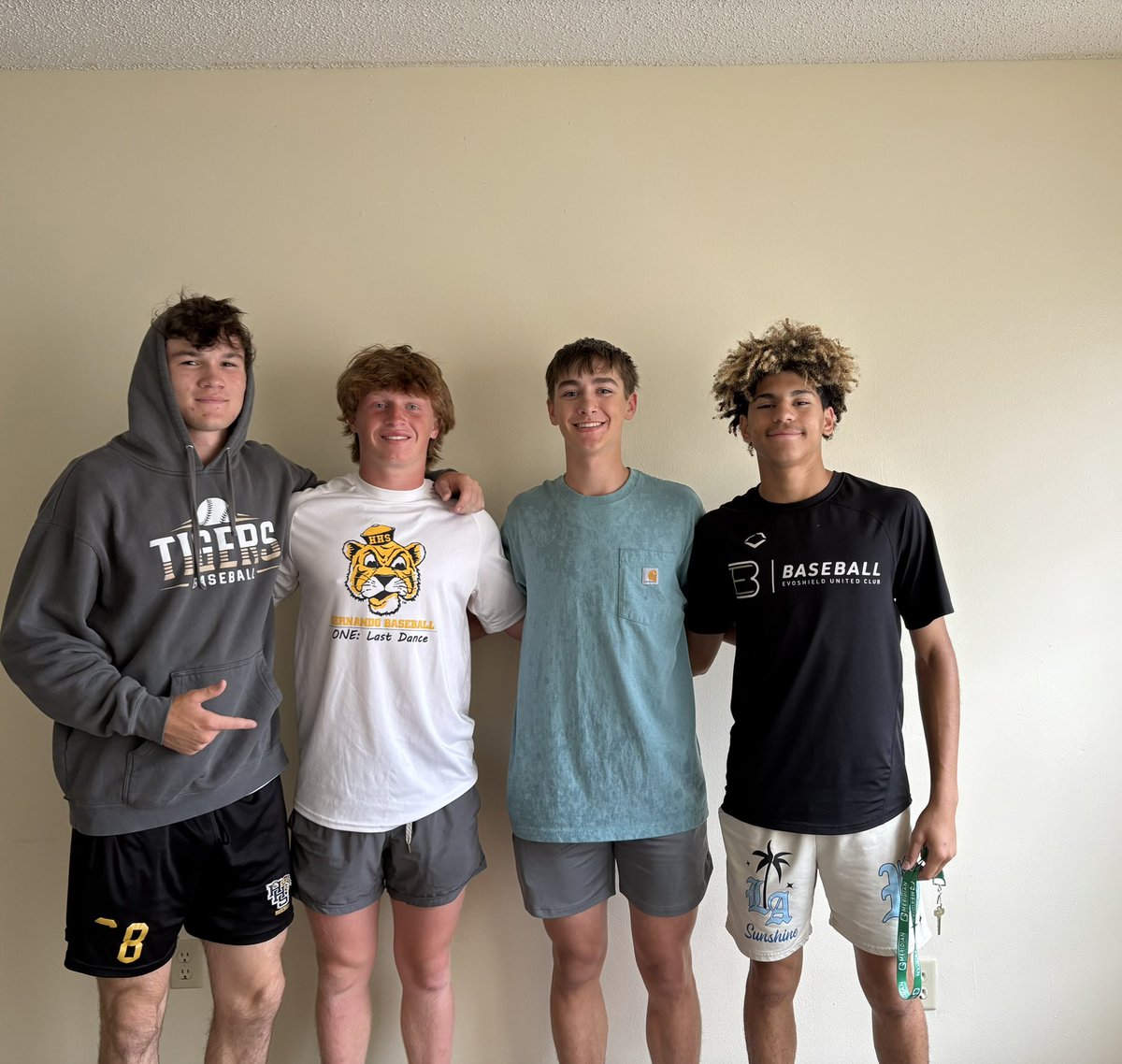 HHSTigerBSBL's tweet image. Good luck to these 4 as the compete for District 2 in the MS State Games! 

Jr. Lucas McBride: P
Sr. Cole Gregg: OF 
Sr. Coen McKnight: INF/P
Jr. Keggan Jones: OF/INF 

#Redeem2026