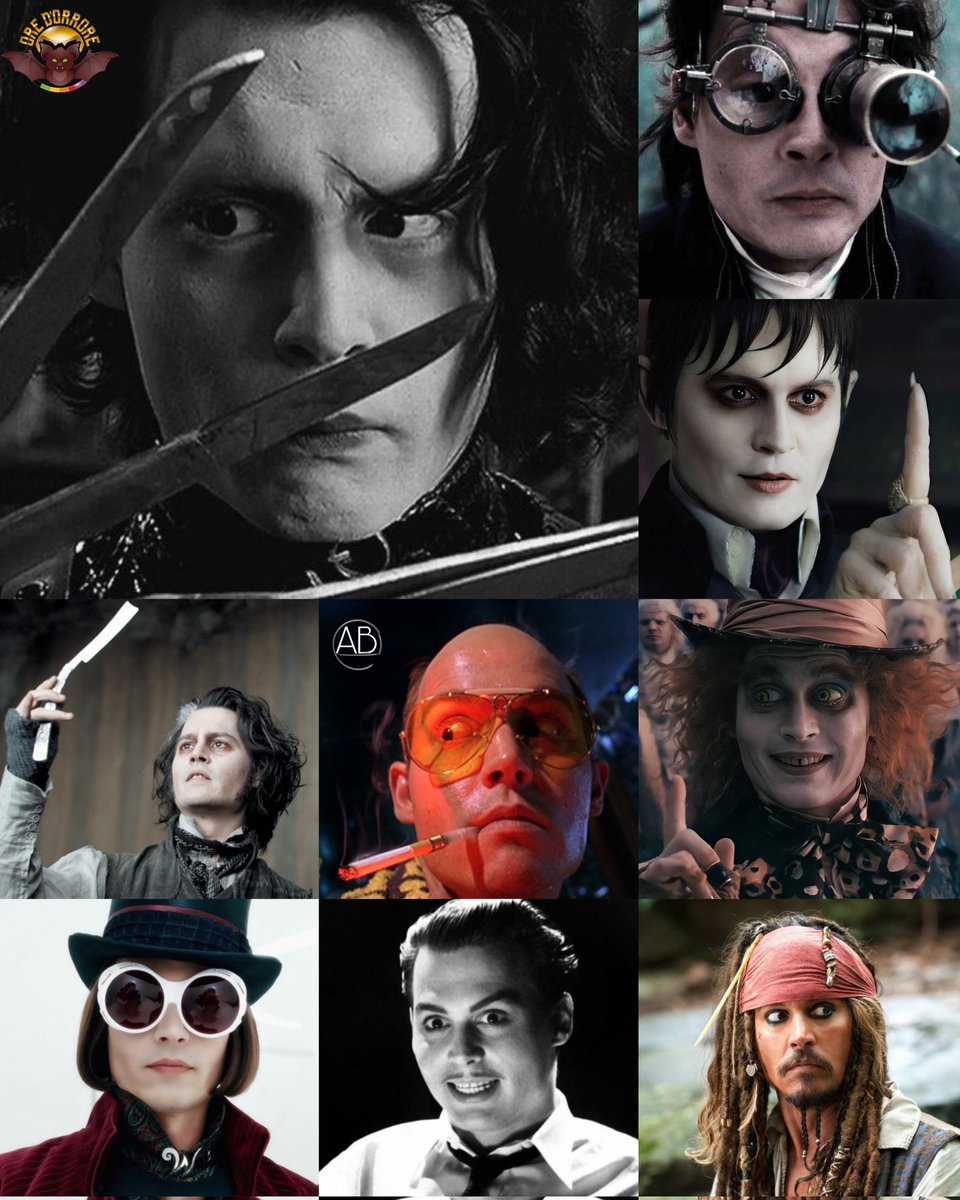 oredorrore's tweet image. BUON COMPLEANNO AL MITICO 
JOHNNY DEPP‼️🎂🦇

Il camaleontico attore compie oggi 
62 anni.

Creato da Andrea Berveglieri
@Andreaberve

#happybirthday #johnnydepp #attore #movies #personaggi #horrormovie #horrorfilm #horrorcomedy #horrormovies #horrorddict