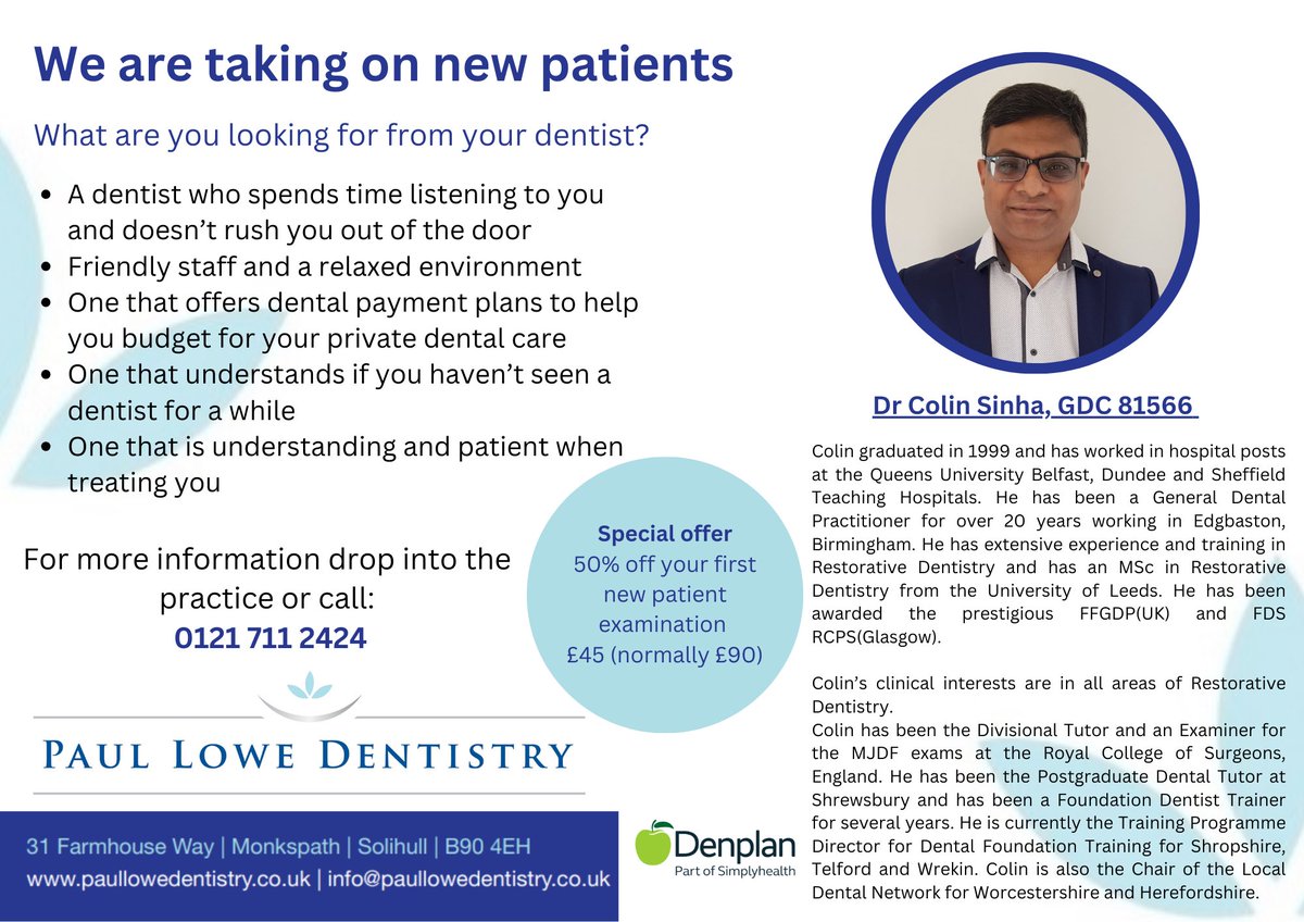 Paul Lowe Dentistry tweet media