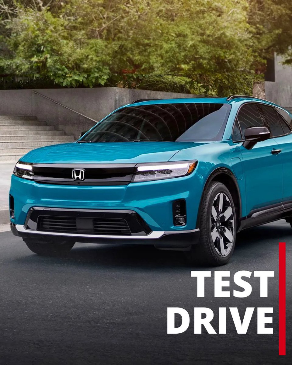Smooth ride. Sharp look. Smart choice. It's time to go electric with the #HondaPrologue!⚡

Shop now at tinyurl.com/3r2b23yx

#Honda #ElectricVehicles #EV #HondaSUV