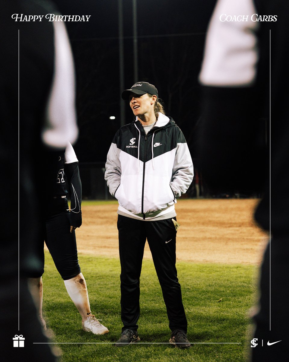 SCUSoftball's tweet image. wishing a happy birthday to Coach Carbs 🎉 

#StampedeTogether