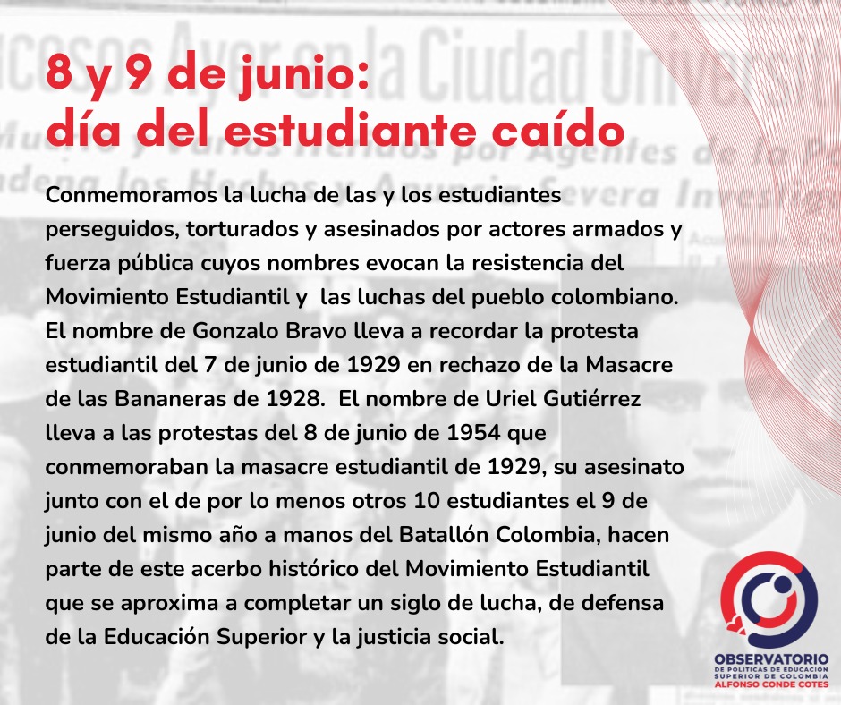 Observatorio de Educación Superior Alfonso Conde tweet media