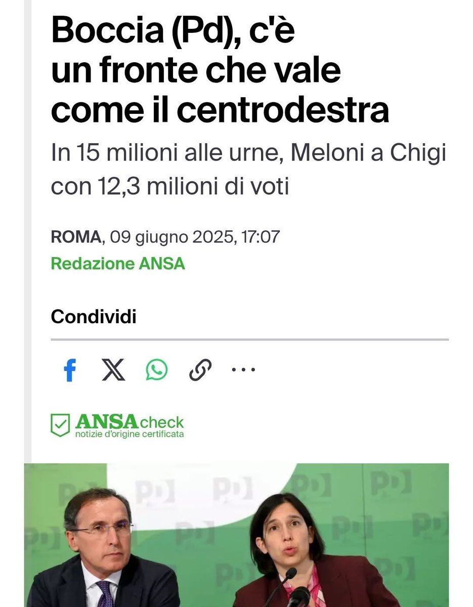 Nella sua matematica politico-surrealista ha conteggiato pure quelli che hanno votato contro?