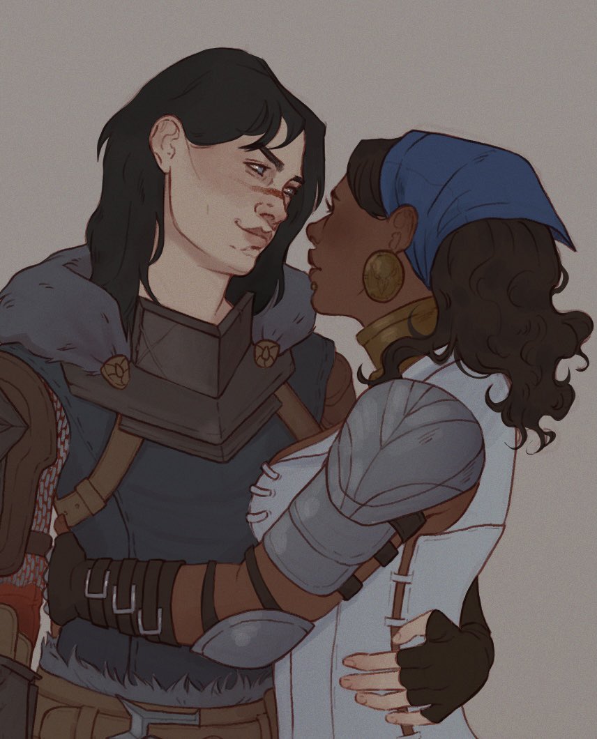 polaeart's tweet image. Pirate wives!!
—
#dragonage #isahawke