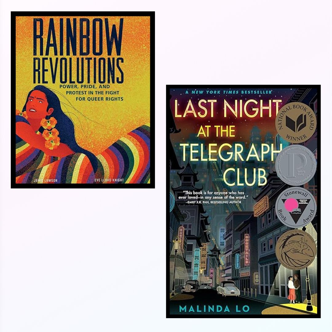 wfuwgss's tweet image. Our pride reading list honors the diversity of the human experience and includes selections for all ages. From graphic novels to gripping historical accounts, there is something for everyone. #pridebooks #pridemonth2025🏳️‍🌈 #readinglist #booksbooksbooks