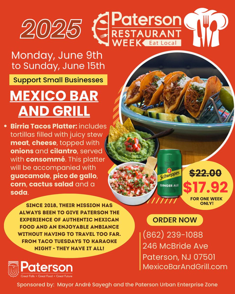 Michael Iris, Ed.D. (@mike_iris) on Twitter photo Join us! <a href="/BerkeleyCollege/">Berkeley College</a> is proud to support <a href="/CityPatersonNJ/">CityOfPatersonNJ</a> Restaurant Week 2025! Students, Faculty, Staff, and Alumni are invited to join us for lunch at Mexico Bar & Grill (246 McBride Ave, Paterson) on Tuesday, June 10, at noon. Enjoy a special $17.92 meal celebrating Join us! <a href="/BerkeleyCollege/">Berkeley College</a> is proud to support <a href="/CityPatersonNJ/">CityOfPatersonNJ</a> Restaurant Week 2025! Students, Faculty, Staff, and Alumni are invited to join us for lunch at Mexico Bar & Grill (246 McBride Ave, Paterson) on Tuesday, June 10, at noon. Enjoy a special $17.92 meal celebrating