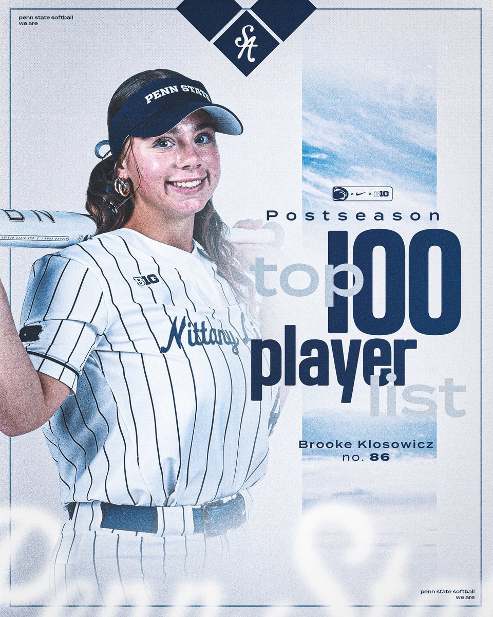 Put some MORE respect on her name‼️

Brooke Klosowicz is a POSTSEASON TOP 100 PLAYER👏👏

#WeAre | #NextStop