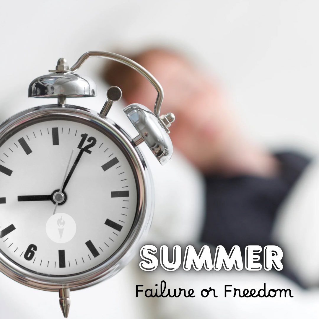 ☀️ SUMMER: FREEDOM OR FAILURE?

Without structure, summer freedom can become a trap.

Avoid: laziness, drift, unwise influences.
Embrace: routine, church, ministry, and stewardship.

Make this a season of growth, not regret.
#CBCplace2be #RedeemTheTime #Fall2025