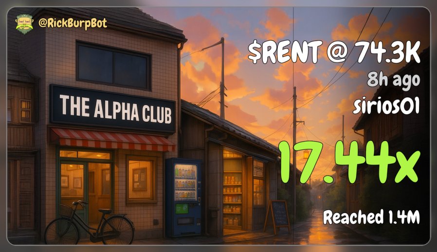 The Alpha Club (@thealphaclubx) on Twitter photo This past week has been great for the club, this weeks looking to be even better
this one was called by our caller <a href="/sirios2023/">Sirios2023</a> 😱
$rent printed for us This past week has been great for the club, this weeks looking to be even better
this one was called by our caller <a href="/sirios2023/">Sirios2023</a> 😱
$rent printed for us