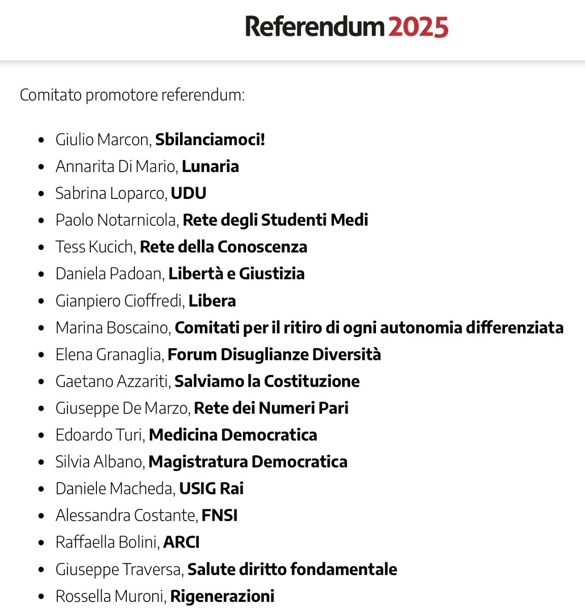 Sul #referendum2025 un dato confortante: il 70% degli Italiani non si è fatto strumentalizzare da questa improbabile armata Brancaleone.