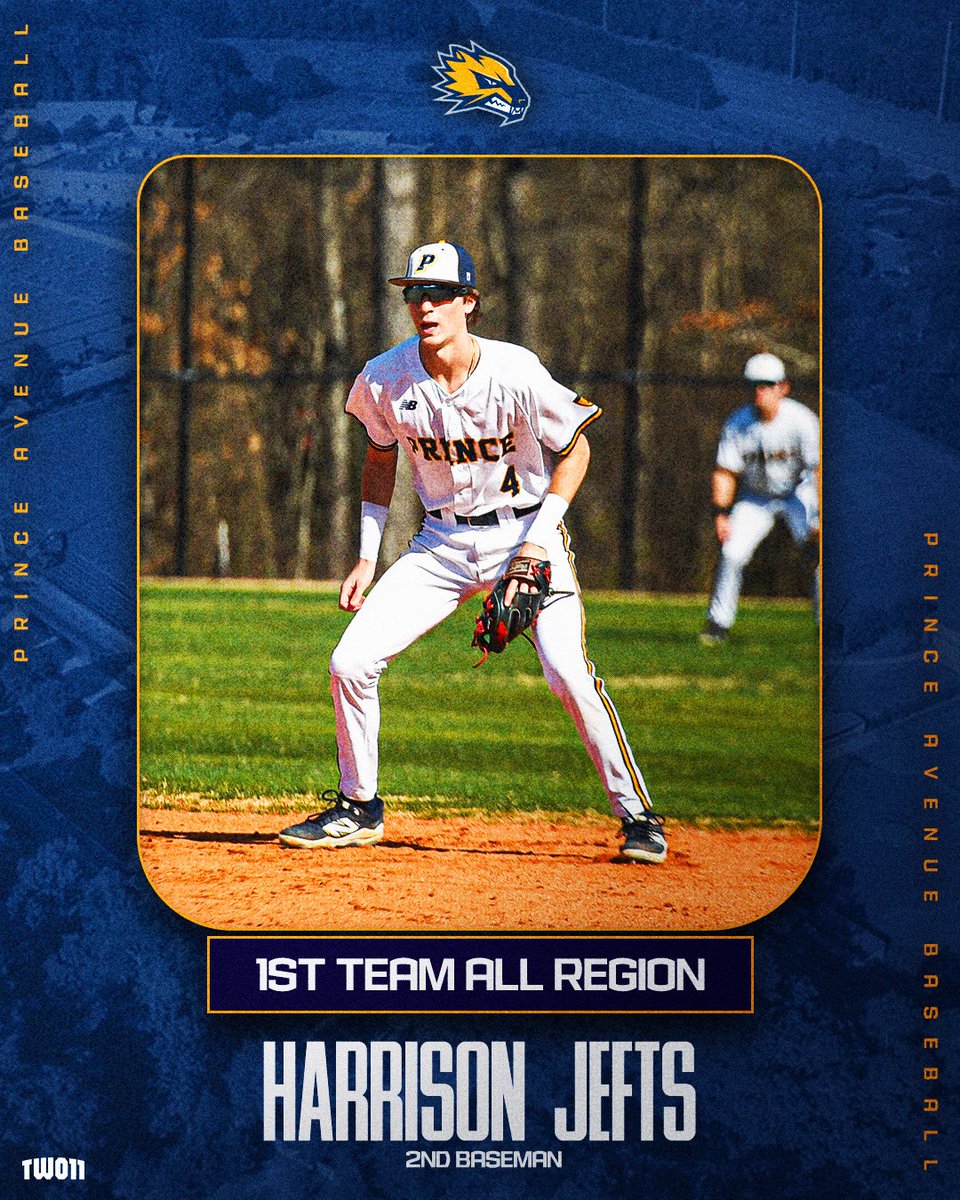 First Team All Region Infielder, Harrison Jefts! 

Harrison was a great glove at 2nd base and always came up clutch when we needed him to! We are so proud of you, Harrison!